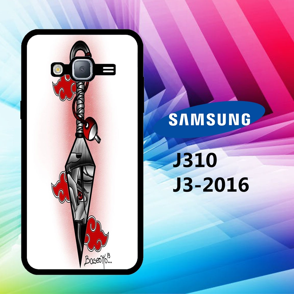 coque samsung J3 2016 J310 itachi wallpaper