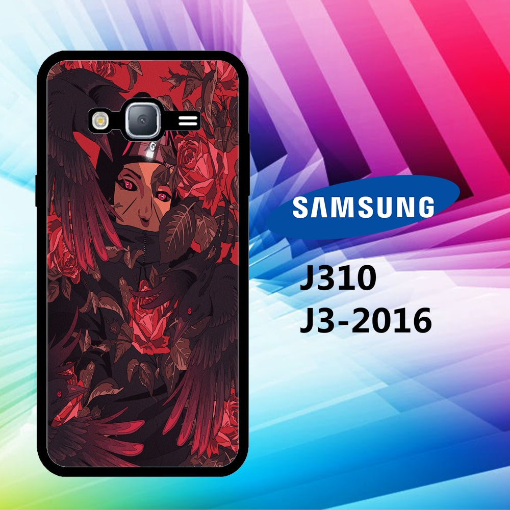 coque samsung J3 2016 J310 itachi wallpaper