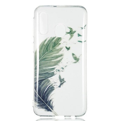 coque a40 samsung plume