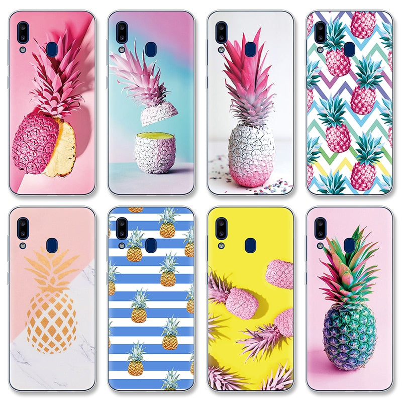 coque ananas pour samsung a20e