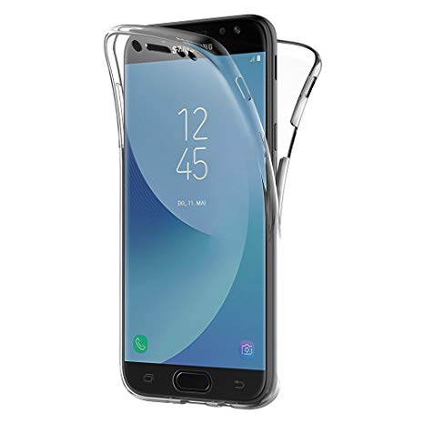 coque avant et arriere transparente samsung galaxy j5 2017