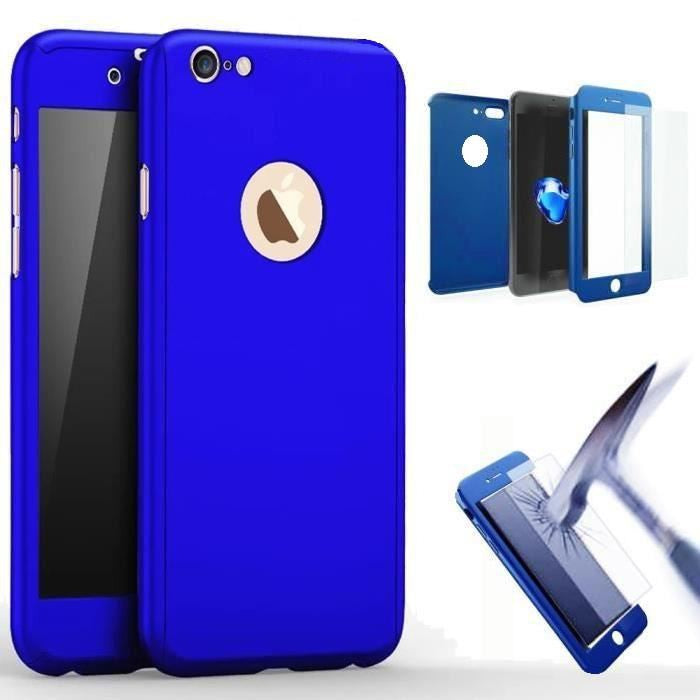 coque bleu electrique iphone 8