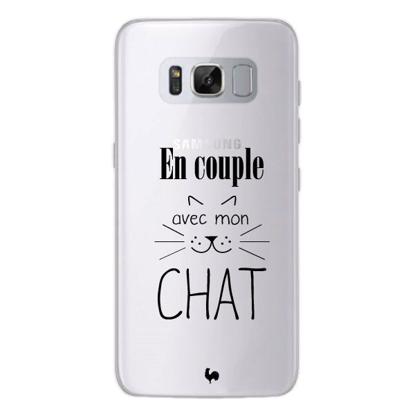 coque chat samsung s8