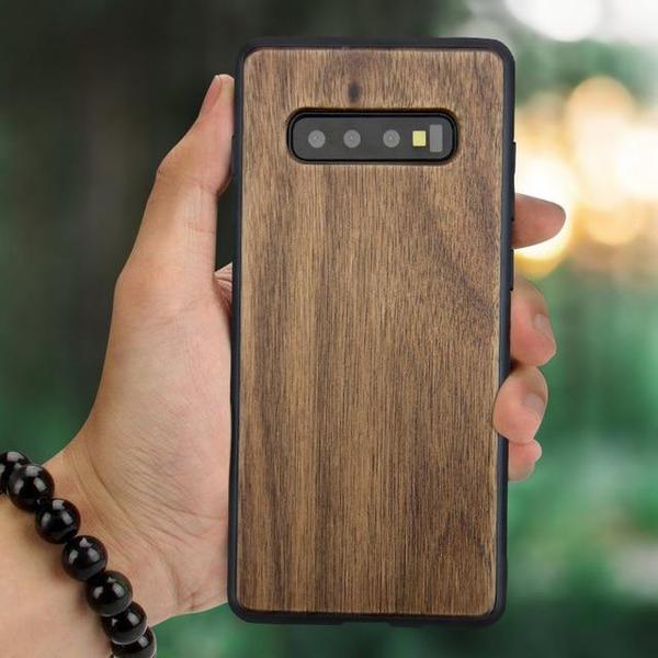 coque en bois samsung s10