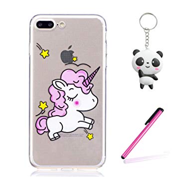 coque en silicone iphone 8 plus licorne