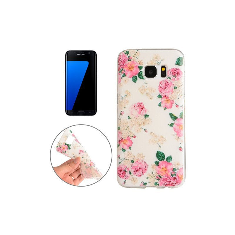 coque fleurs samsung s7 edge