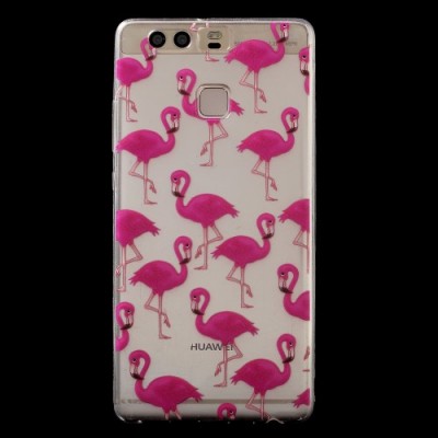 coque huawei flamant rose