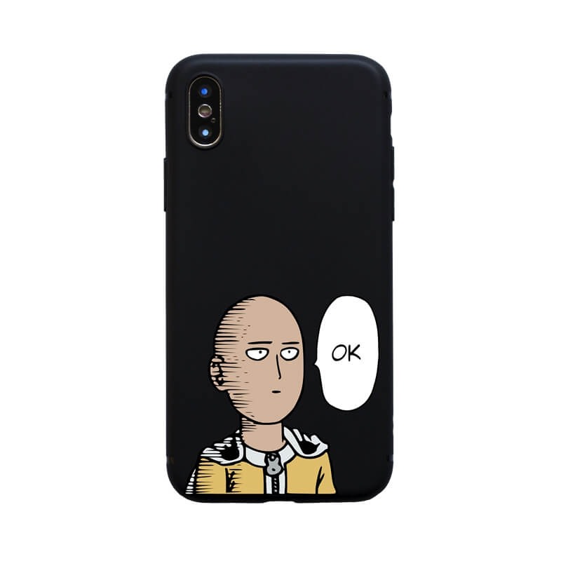 coque iphone 12 one punch man smartphone