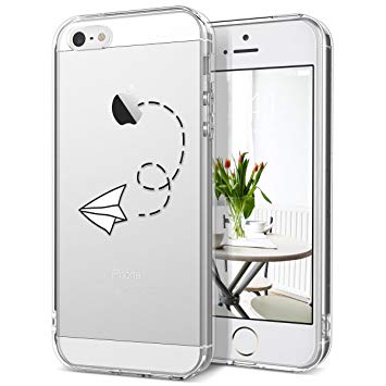 coque iphone 5 silicone transparente avec motif