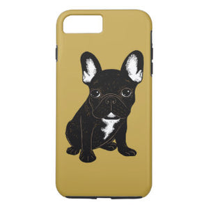 coque iphone 7 bouledogue francais