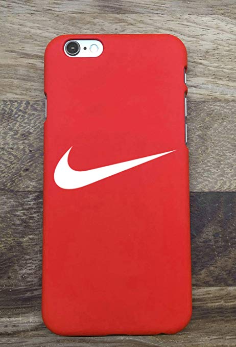 Nike Coque iPhone 6 6s Rose Rouge Logo