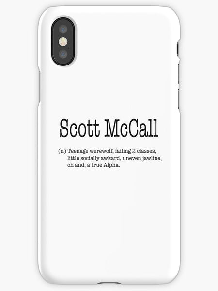 coque iphone 11 silicone teen wolf