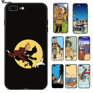 coque iphone 7 tintin