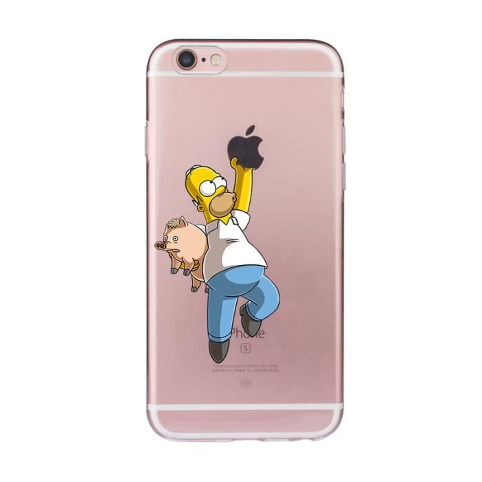 coque iphone 7 homer simpson