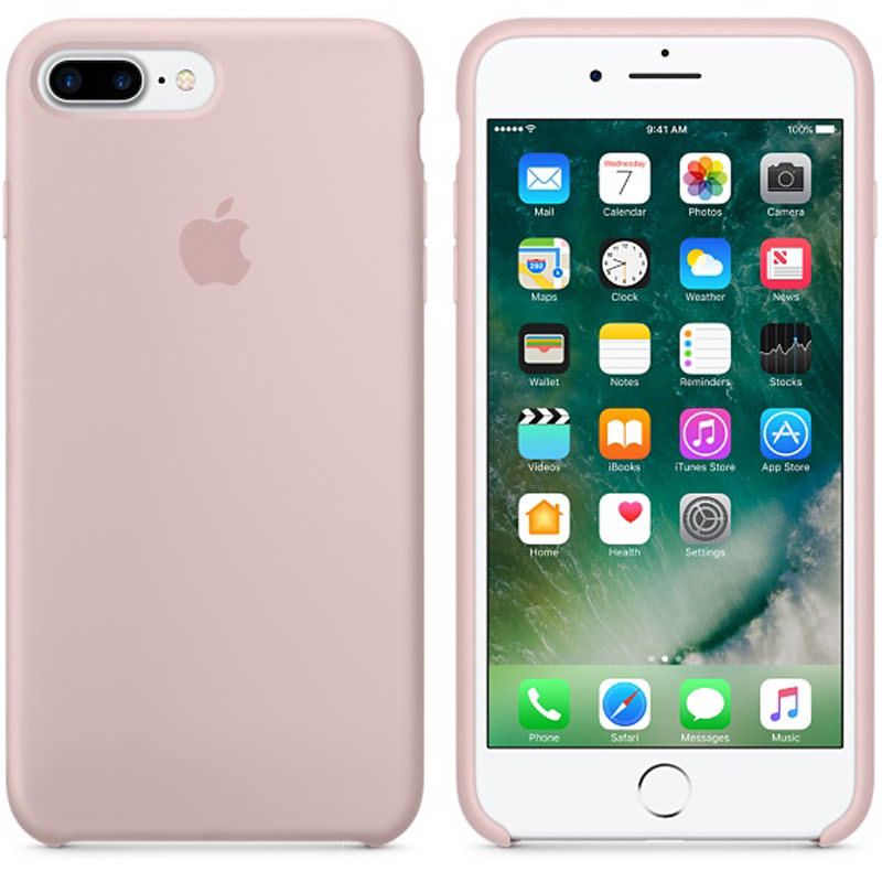 coque iphone 7 plus rose pale