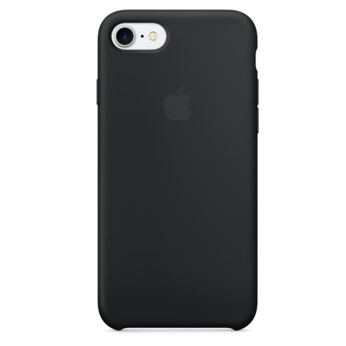 coque iphone 7 plus silicone noir