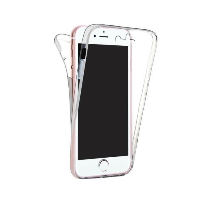 coque iphone 8 avant arriere silicone