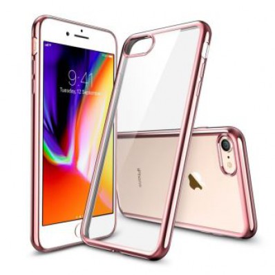 coque iphone 8 contour rose