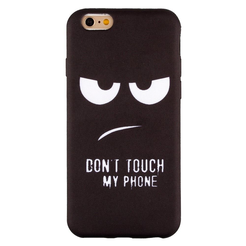 coque iphone 8 dont touch my phone rouge