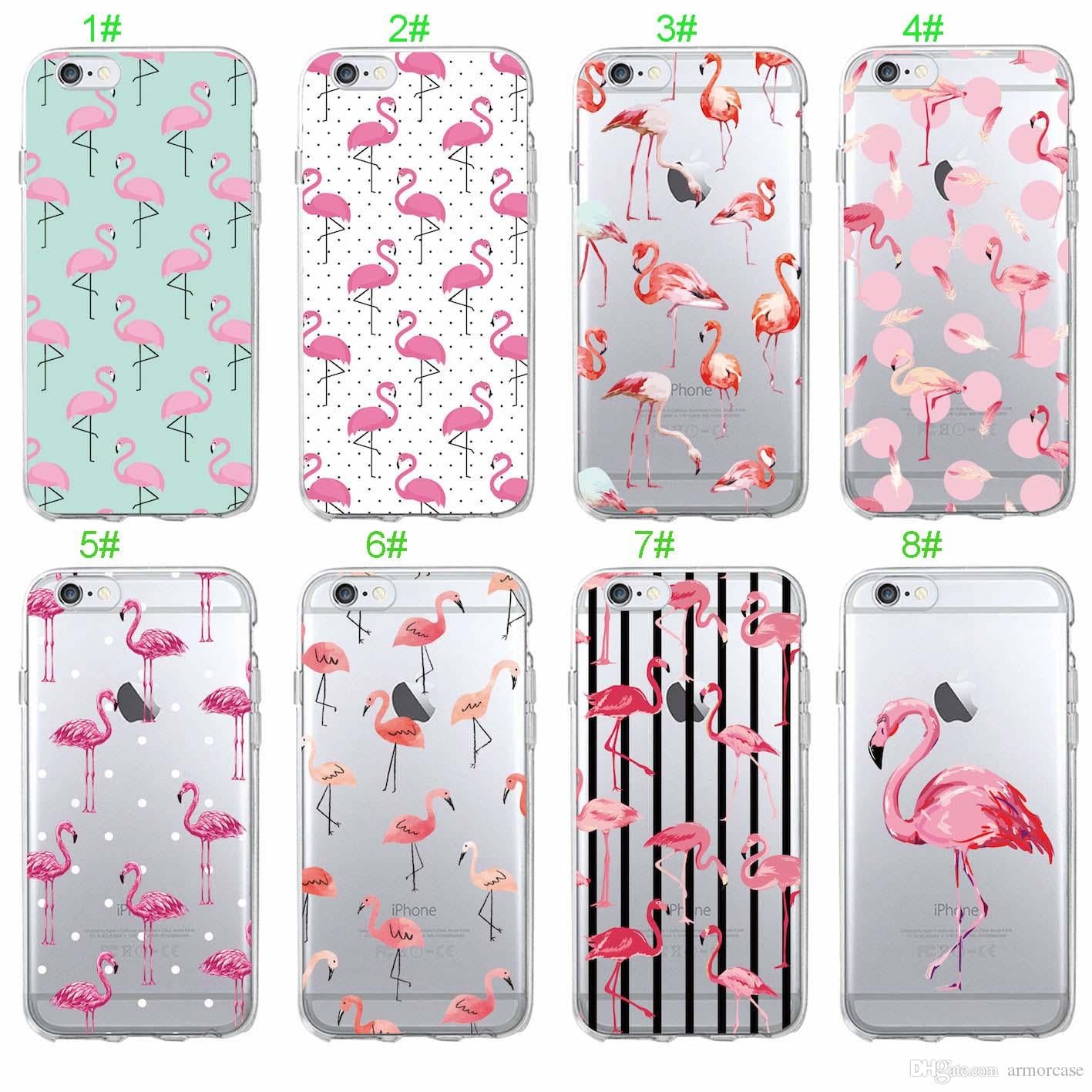 coque iphone 8 flamingo