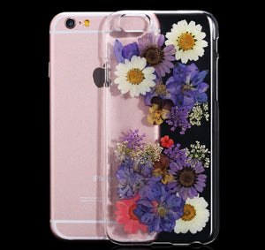 coque iphone 6 silicone fleurs