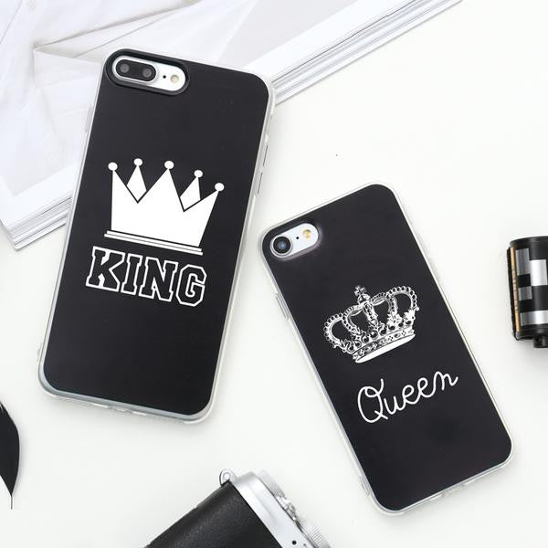 coque iphone 8 king queen