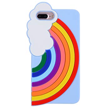 coque iphone 8 motif arc en ciel