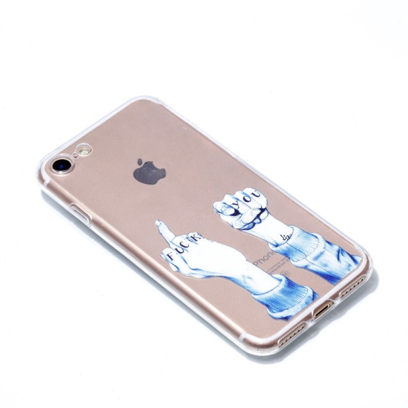 coque iphone 8 plus accroche doigt