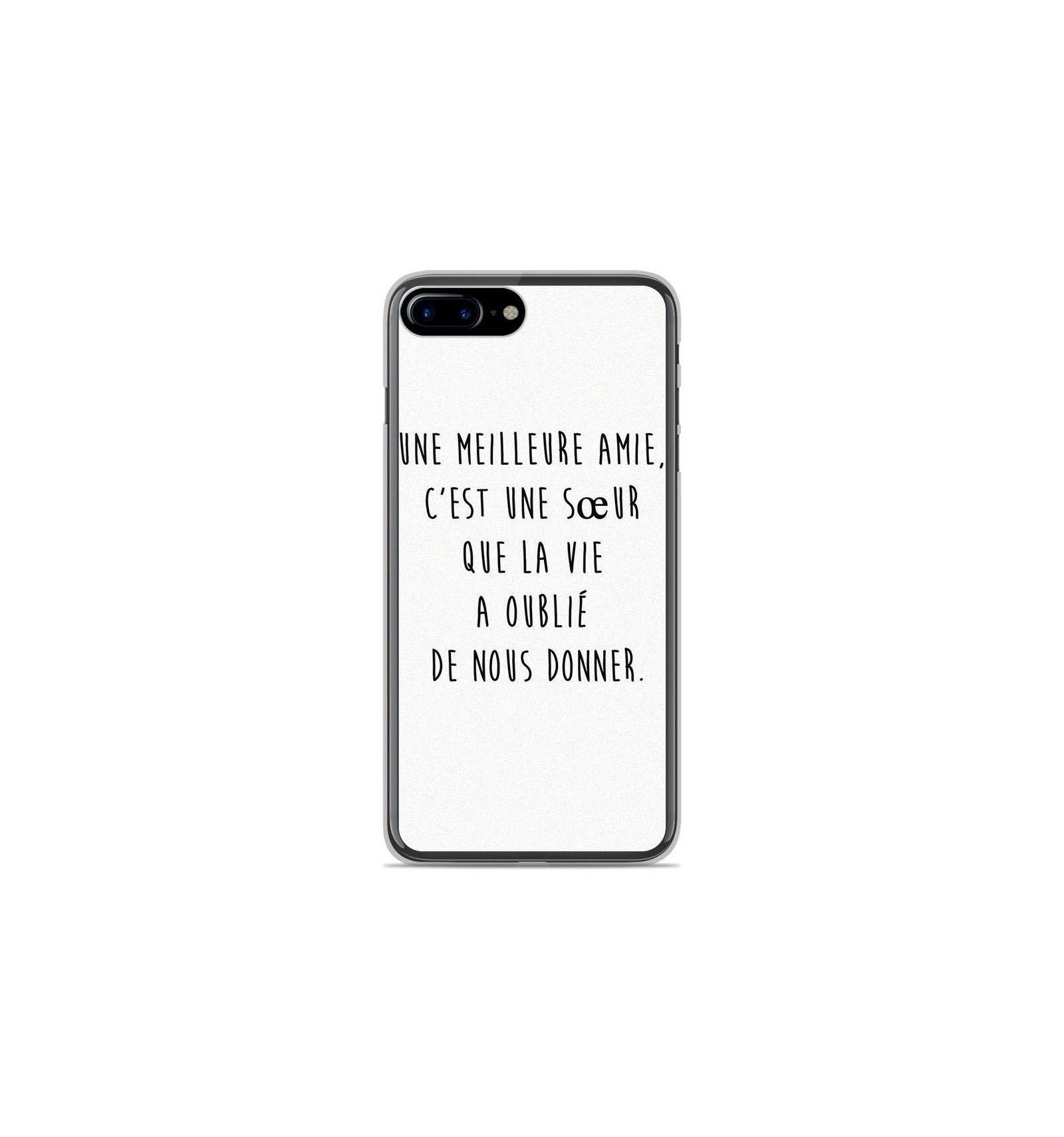 coque iphone 8 plus avec citation