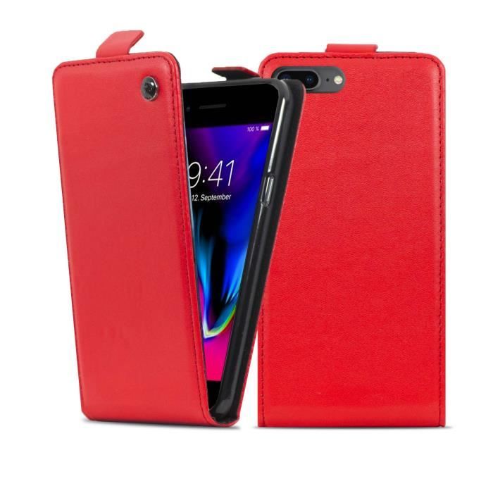 coque iphone 8 plus etui refermable