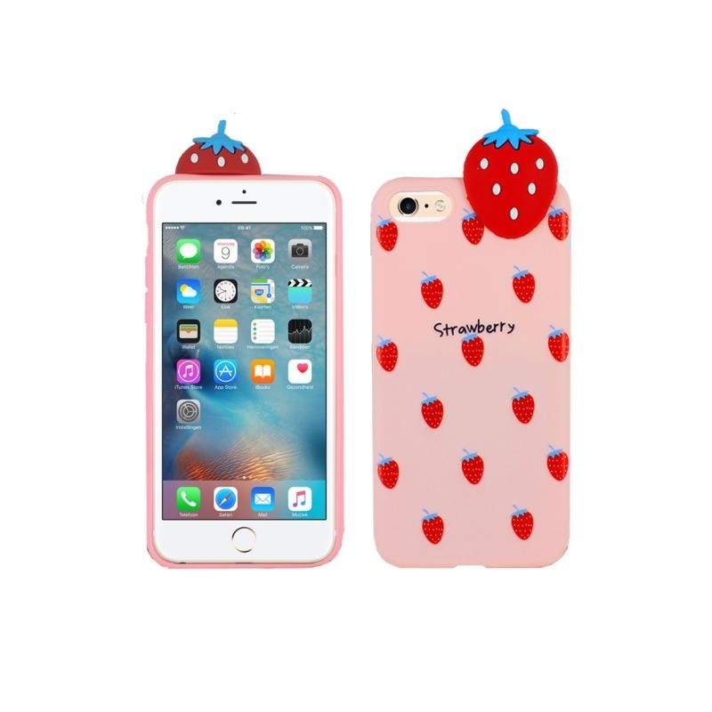 coque iphone 8 fraise
