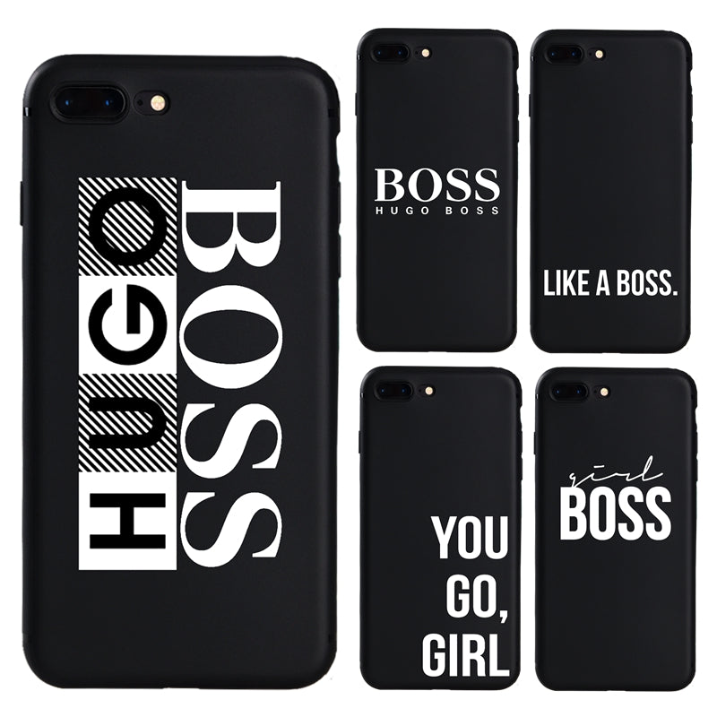 coque iphone 8 plus girl boss