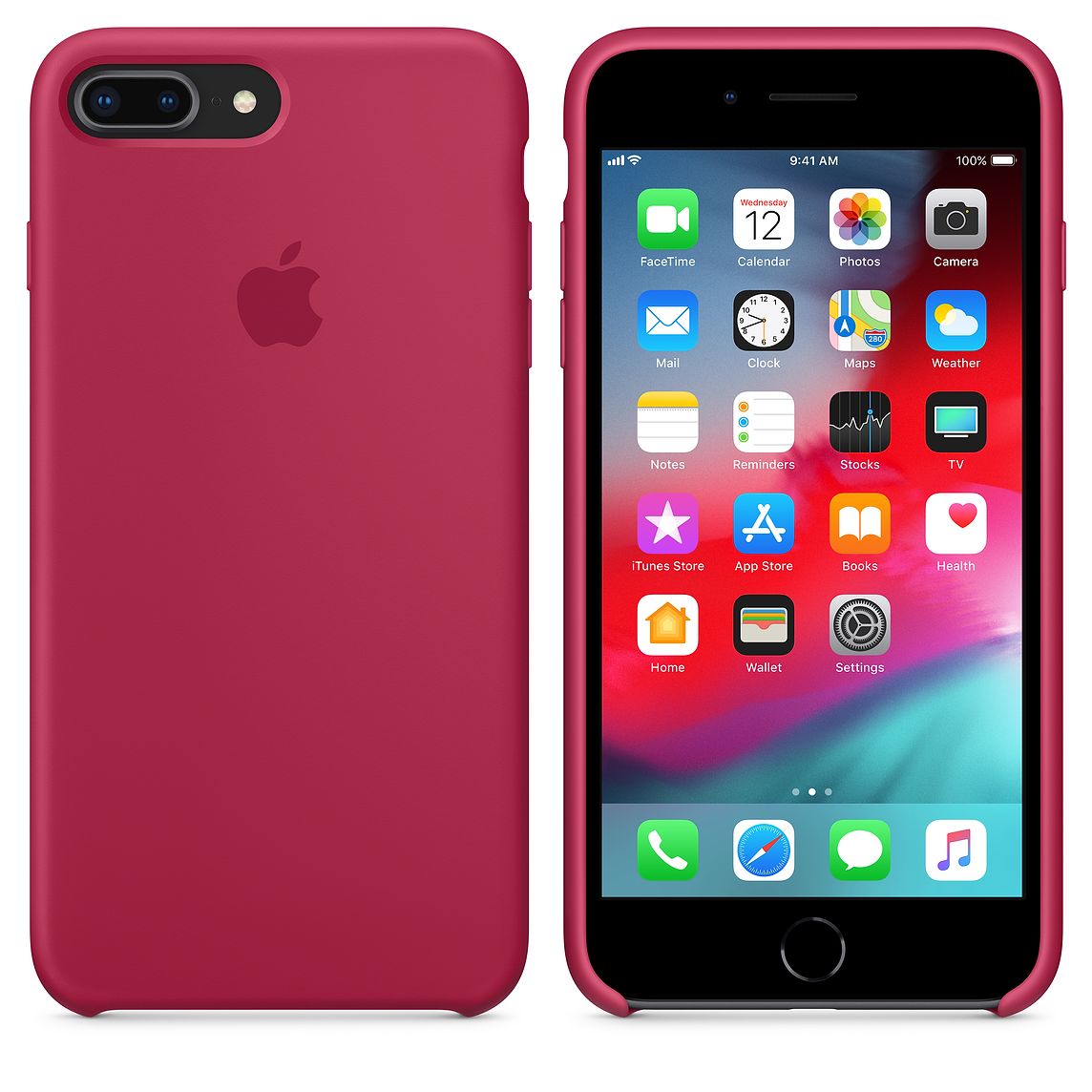 coque iphone 8 plus noir et rose