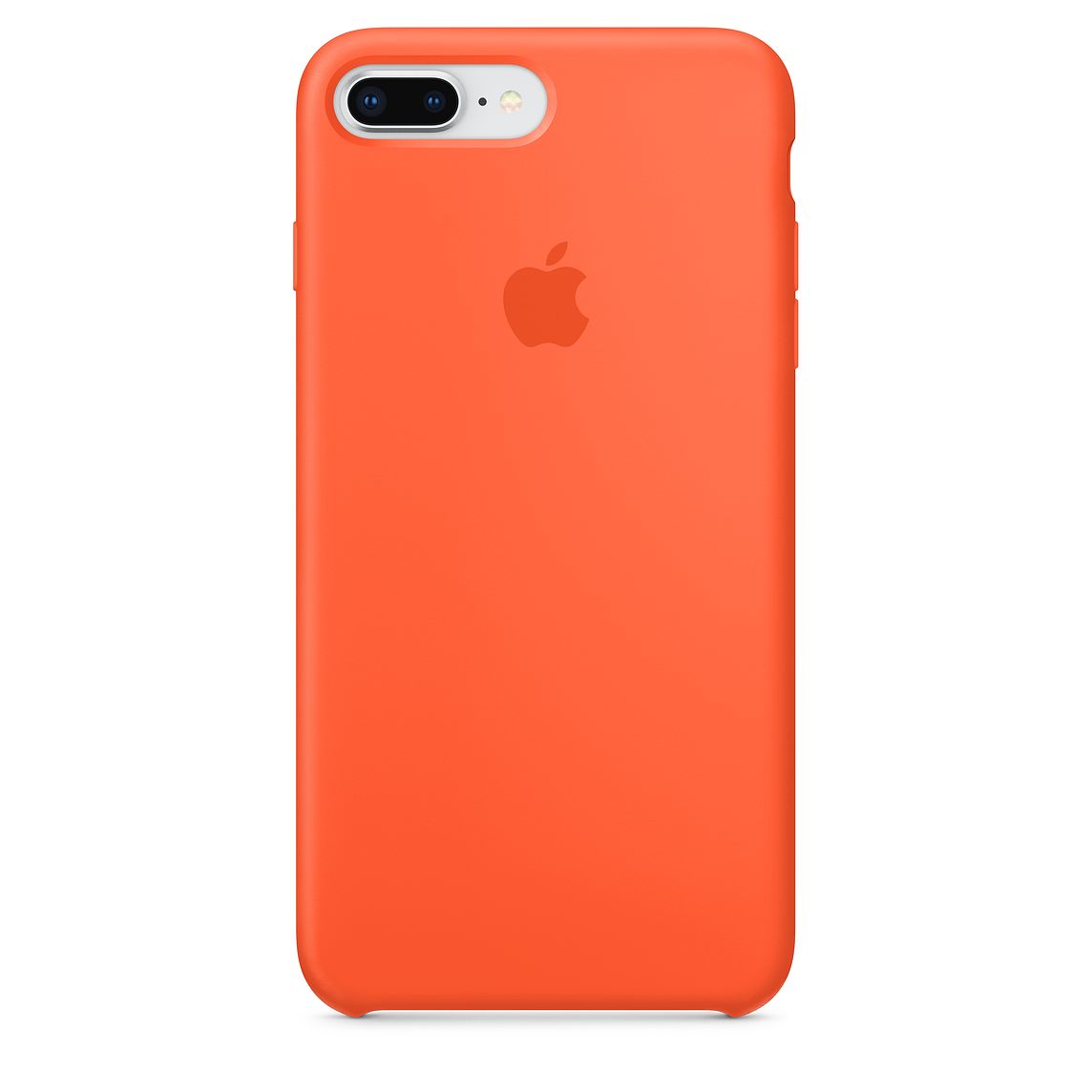 coque iphone 8 plus orange fluo