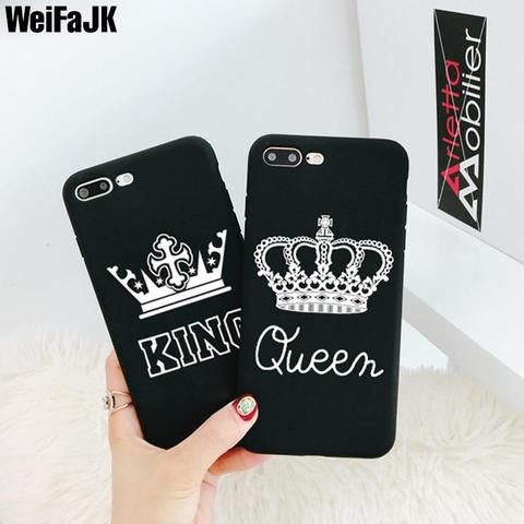 coque iphone 8 plus queen king silicone