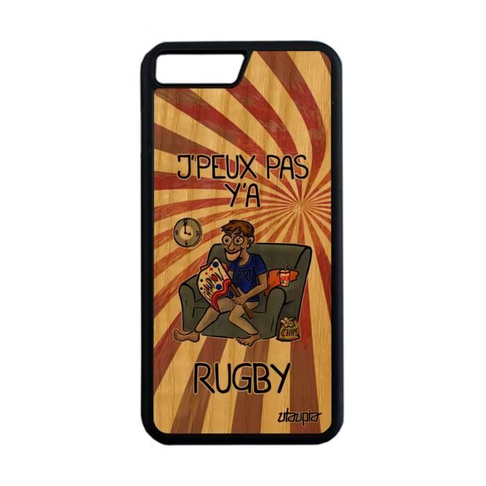 coque iphone 8 plus rugby