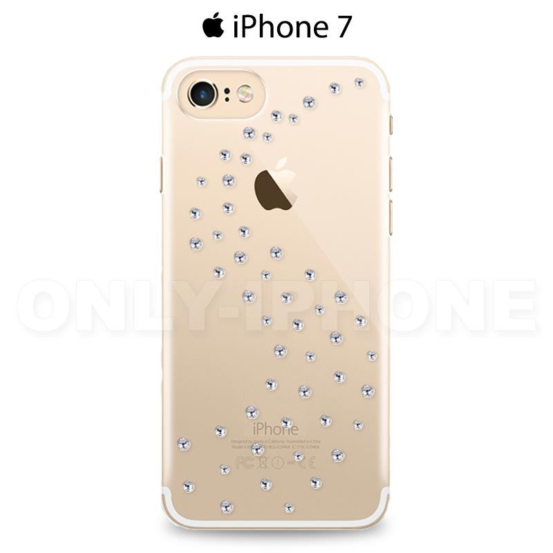 coque iphone 8 plus swarovski transparente