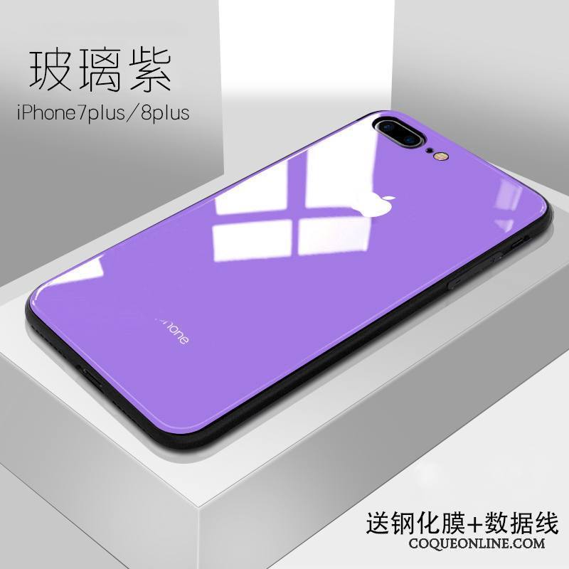 coque iphone 8 plus violet