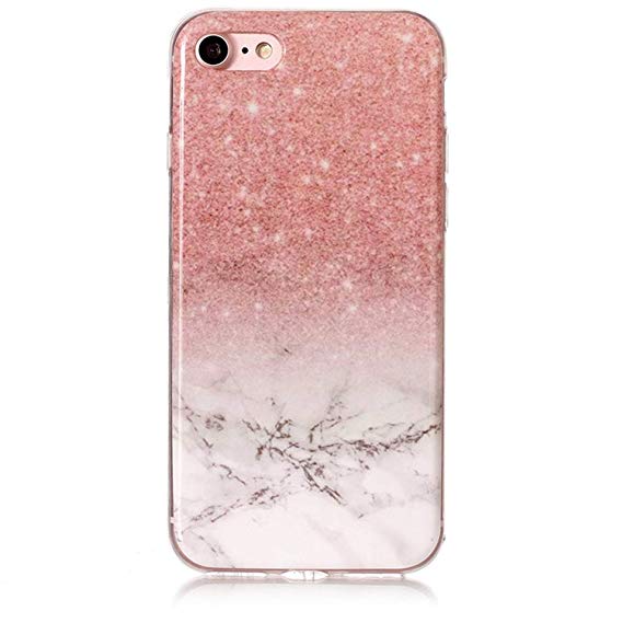 coque iphone 8 rose soft touch