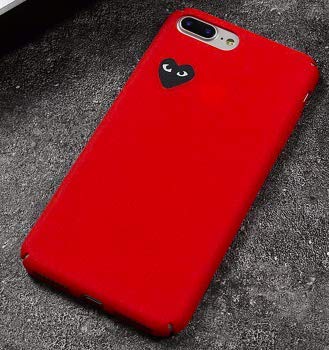 coque iphone 8 rouge avec un coeur
