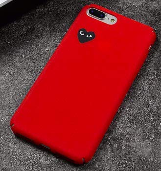 coque iphone 8 rouge et noir