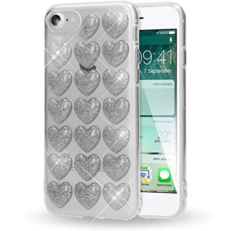 coque iphone 8 silicone coeur