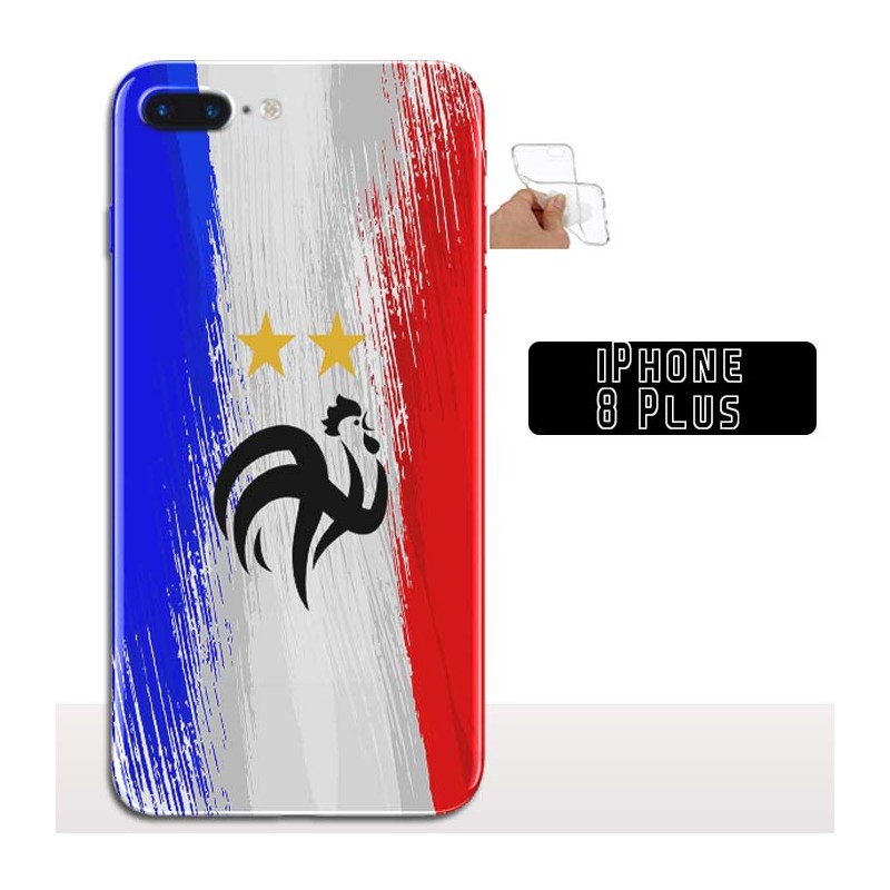 coque iphone 8 silicone foot