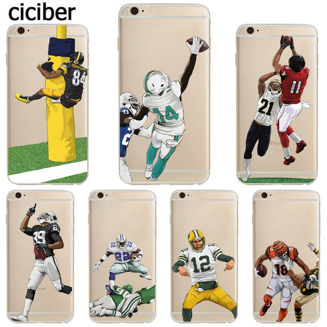coque iphone 8 silicone football