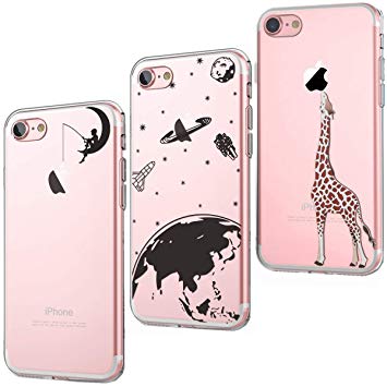coque iphone 8 silicone girafe