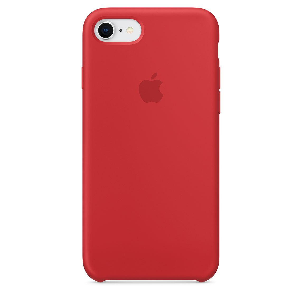 coque iphone 8 silicone rouge