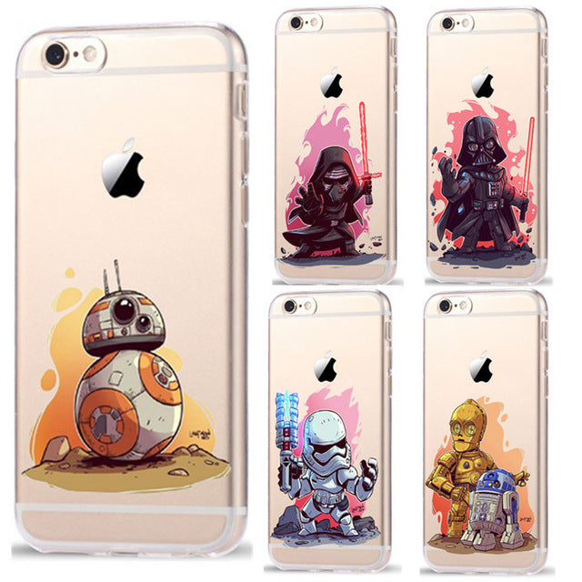 coque iphone 8 silicone star wars