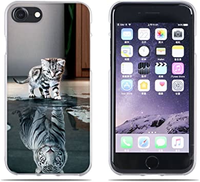 coque iphone 8 tigre