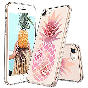 coque iphone 8 transparent ananas