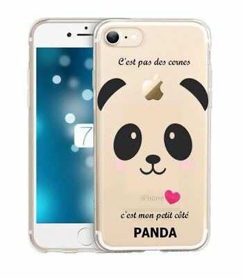 coque iphone 8 transparent panda